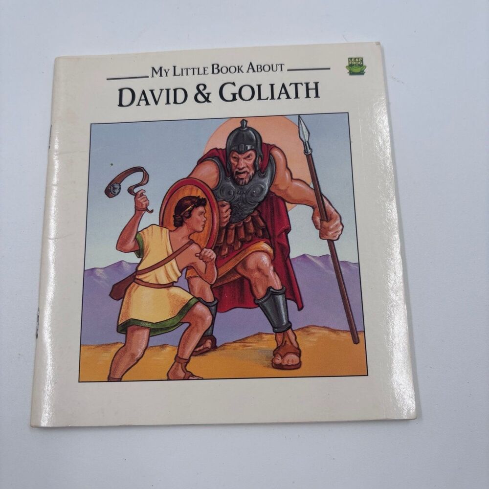 My Little Book About David & Goliath Childrens Bible Storybook Publications Intl
